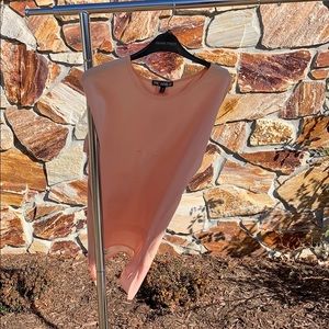 Peach button in the back shirt